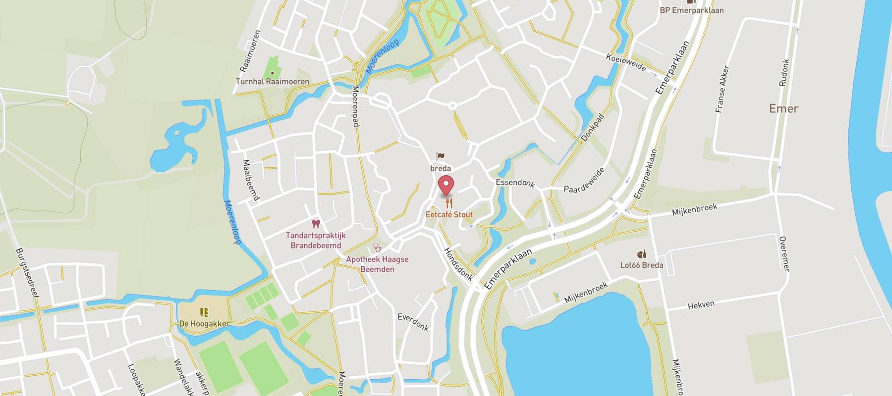 Kruidvat map