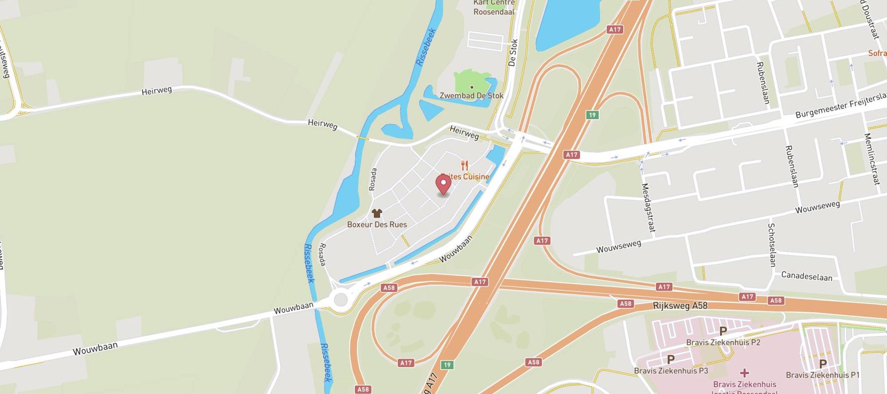 Le Creuset map