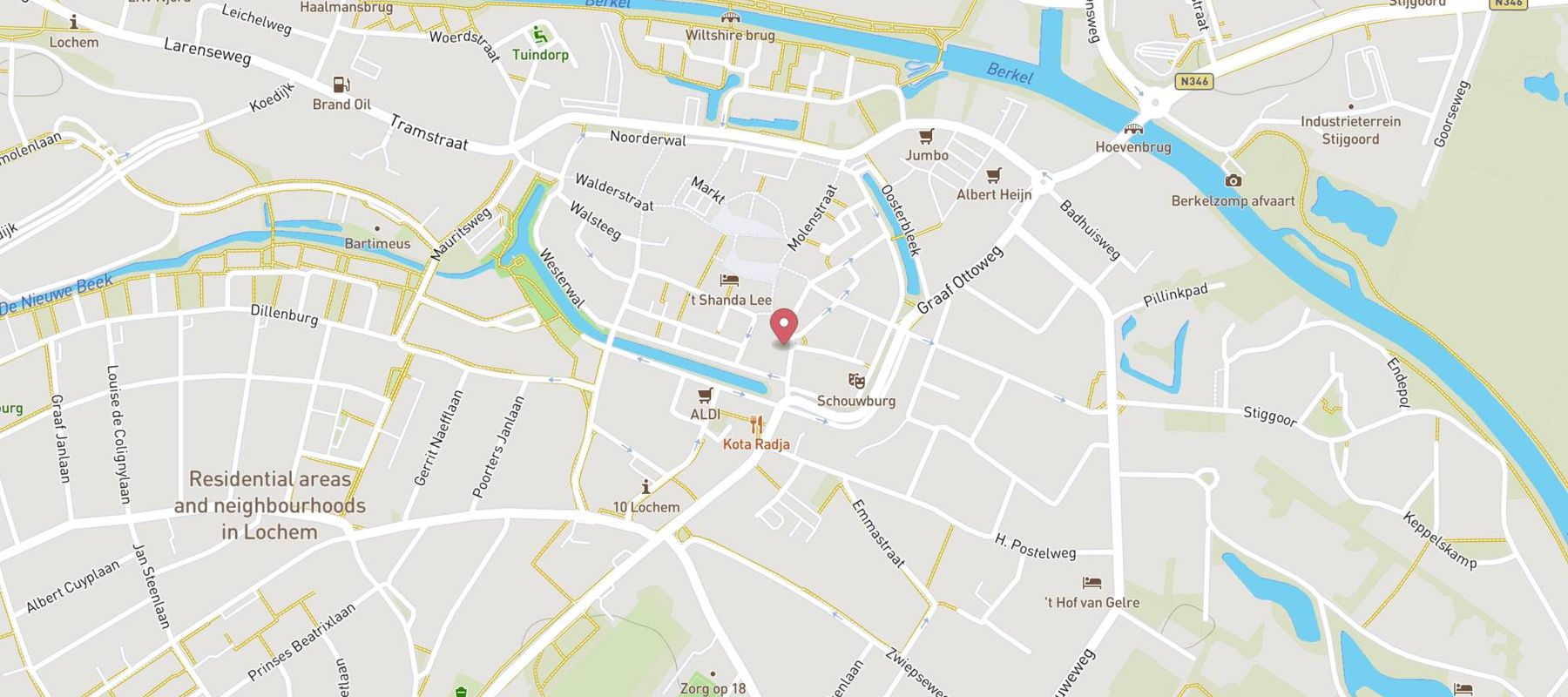 Pearle Opticiens Lochem map