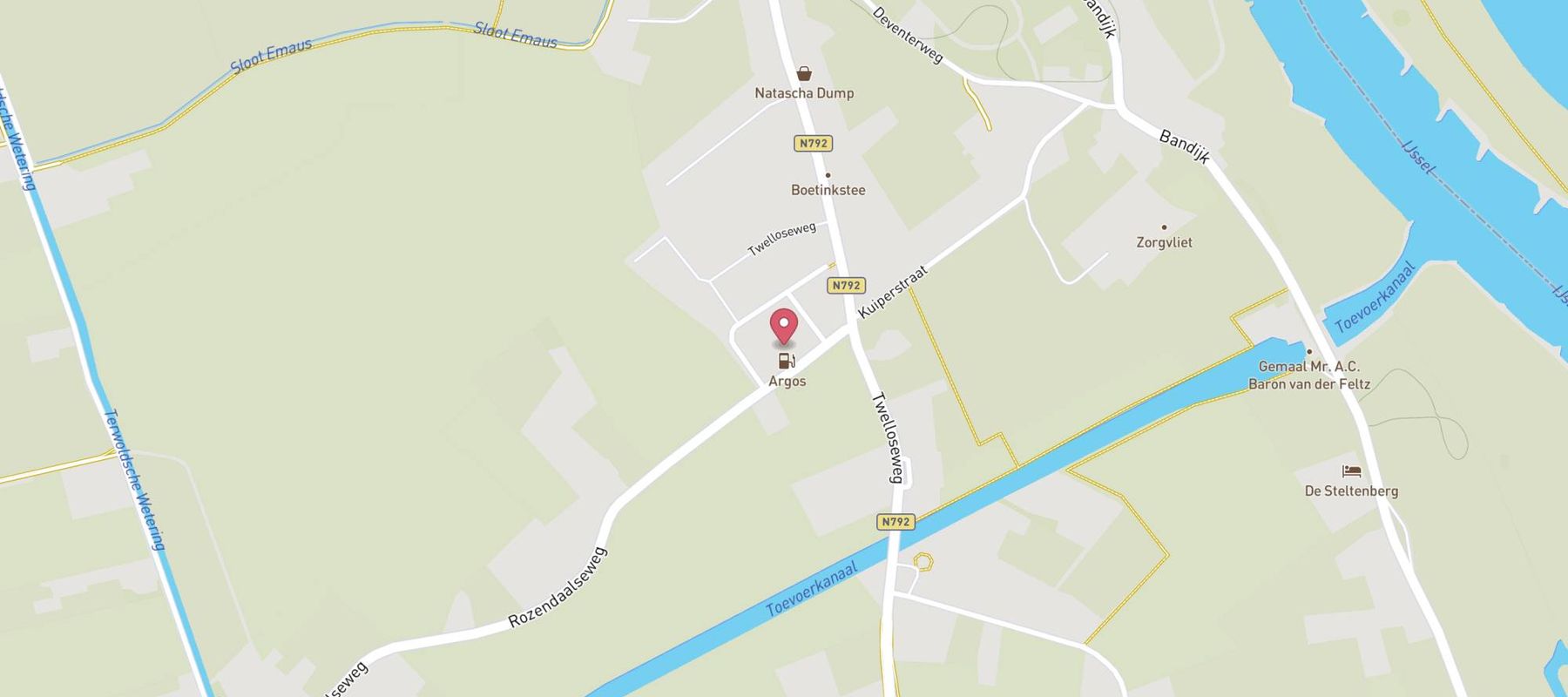 Argos Terwolde map