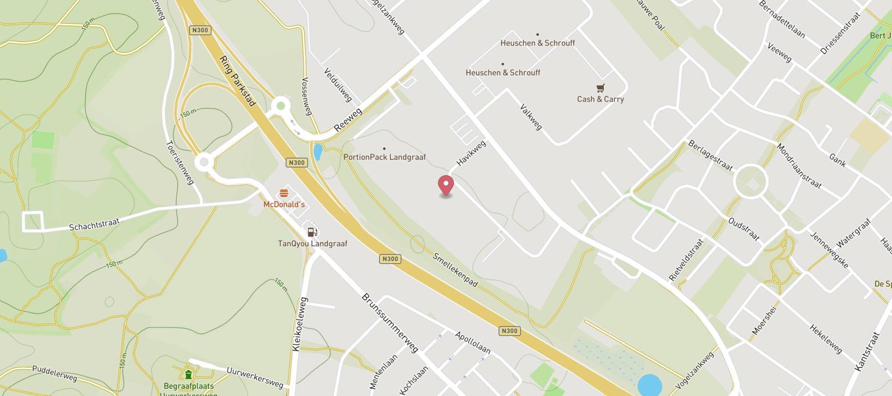 Karwei bouwmarkt Landgraaf map