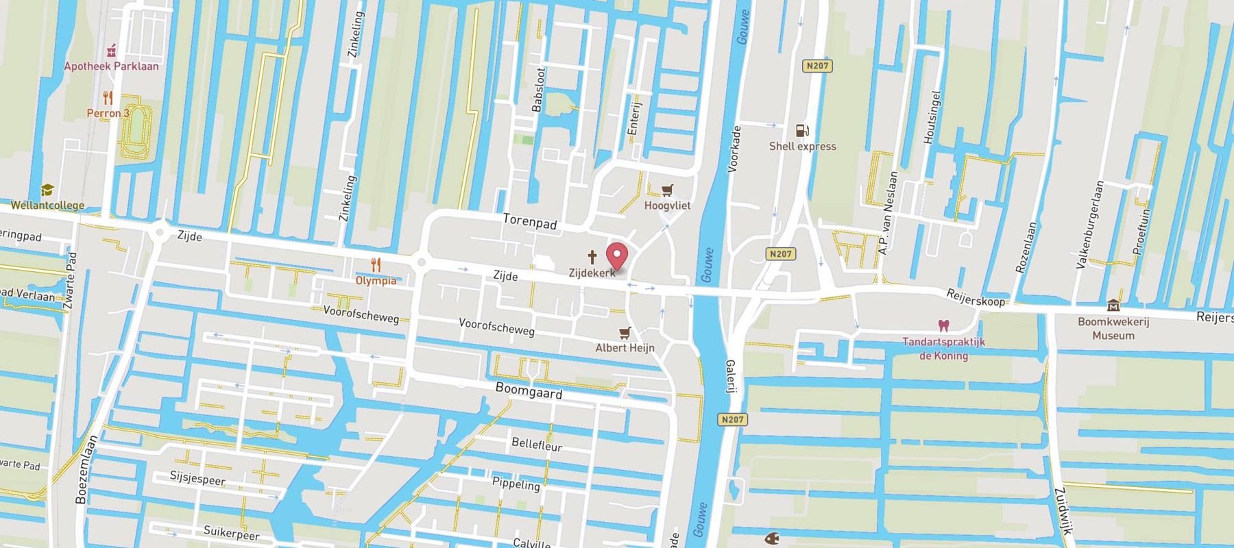 HEMA map