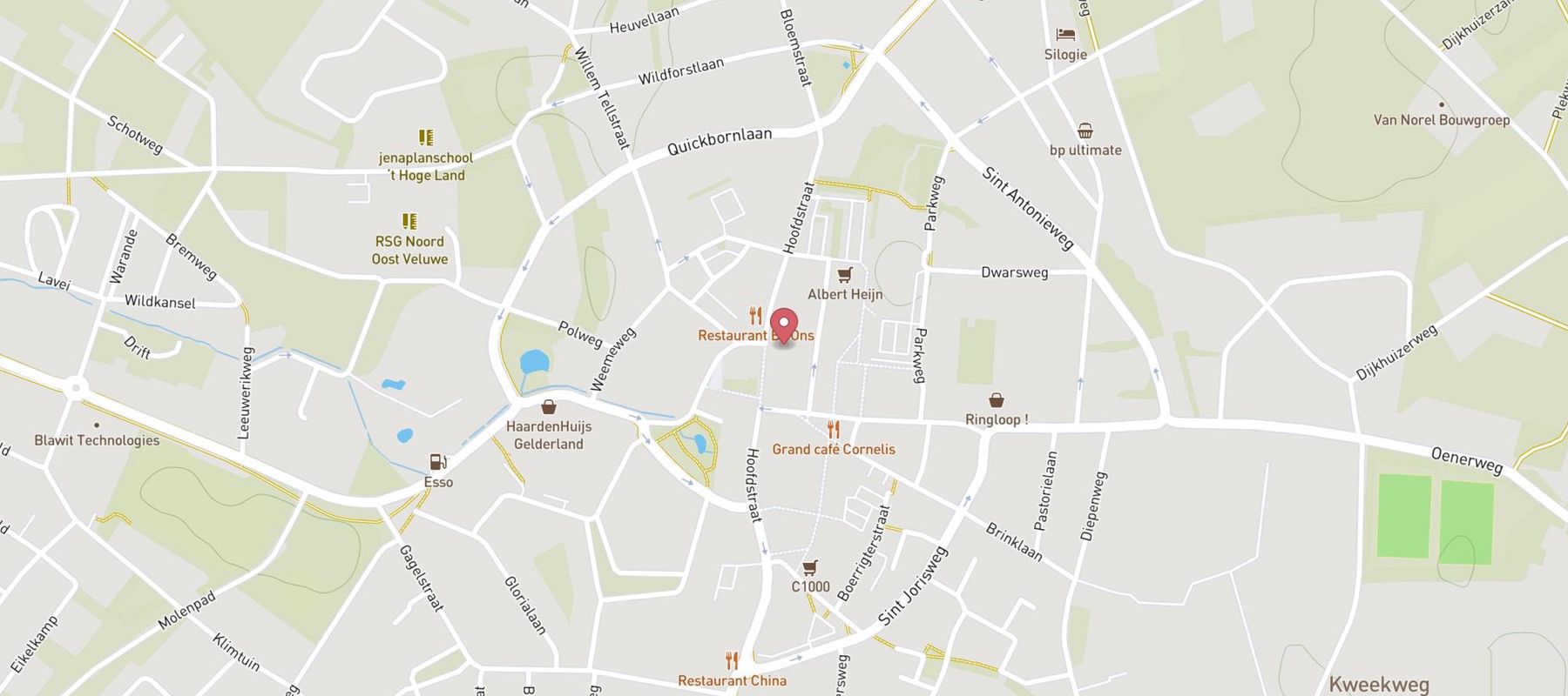 Blokker Epe map