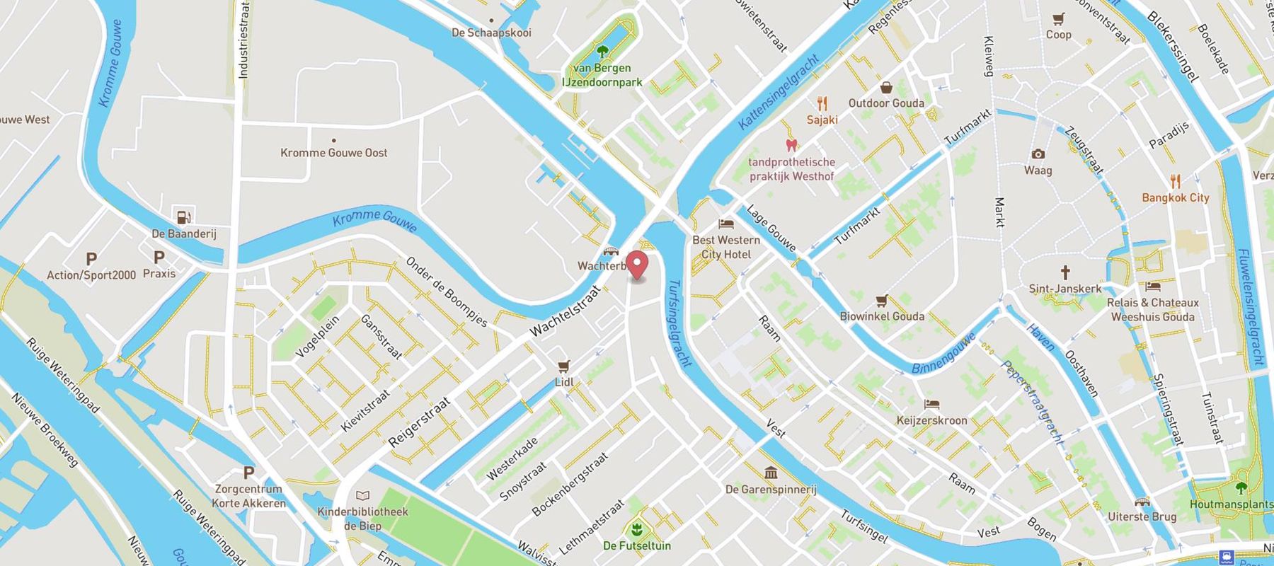 Restaurant Unique map
