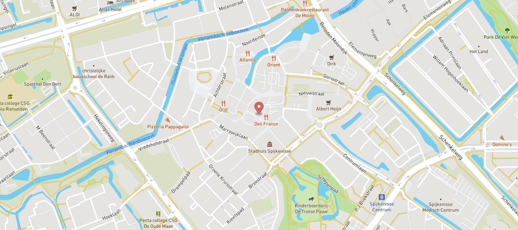 C&A map