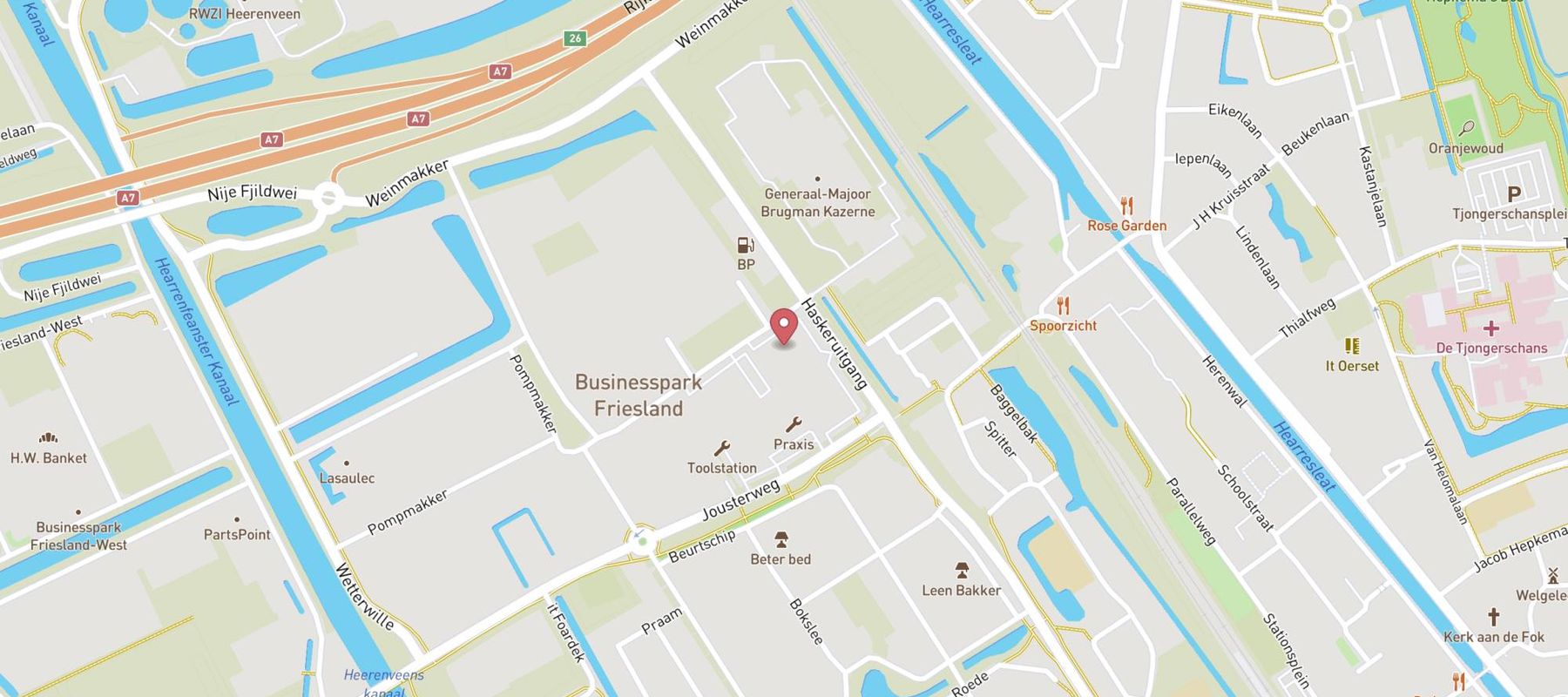 Karwei Heerenveen map