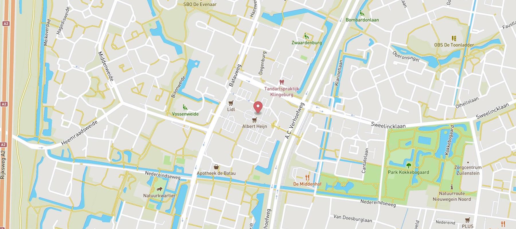 Blokker Nieuwegein Muntplein map