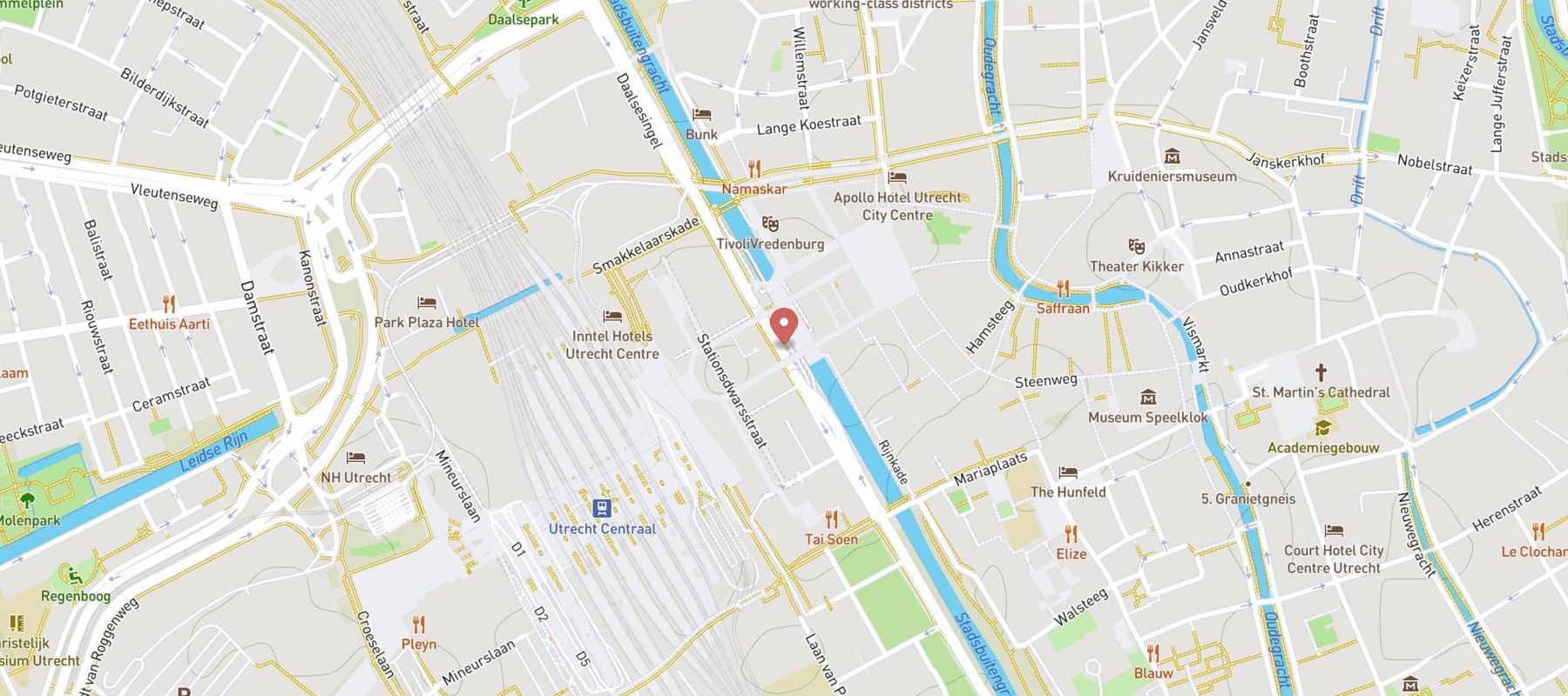 The LEGO® Store Utrecht map