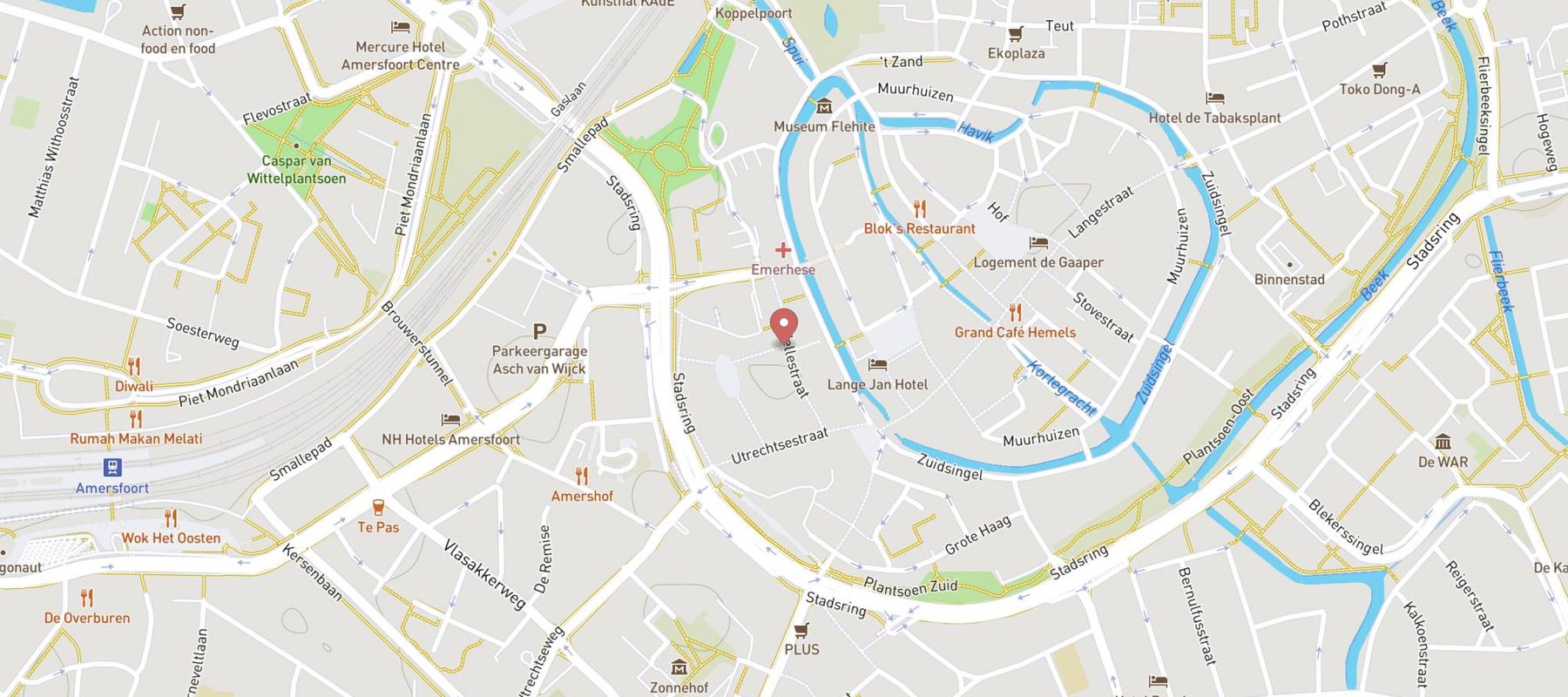 Van Uffelen Mode - Amersfoort map