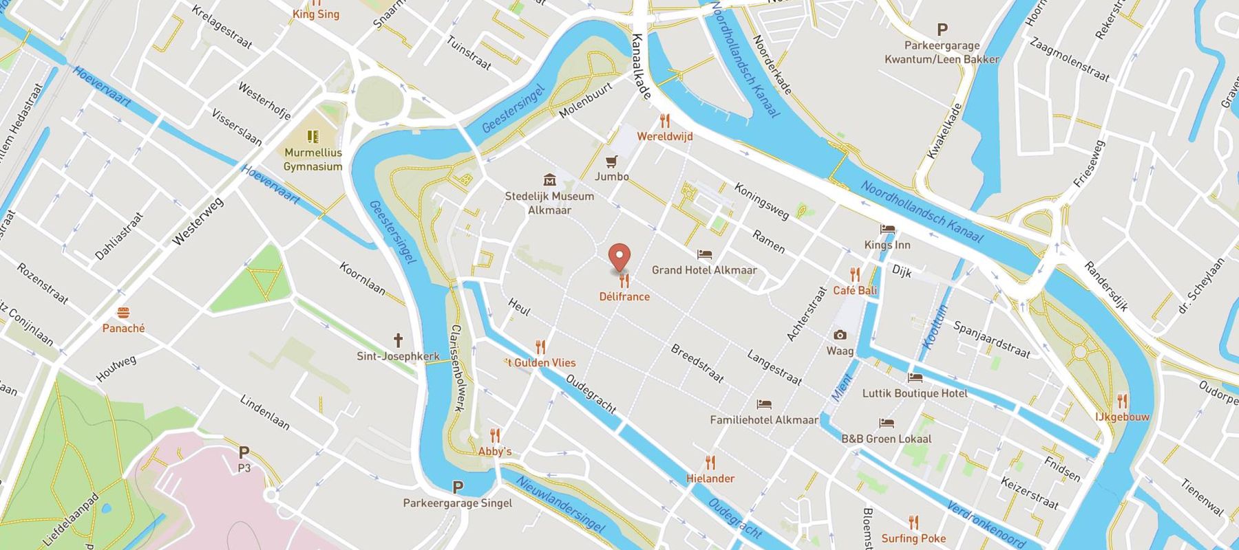 Xenos Alkmaar map