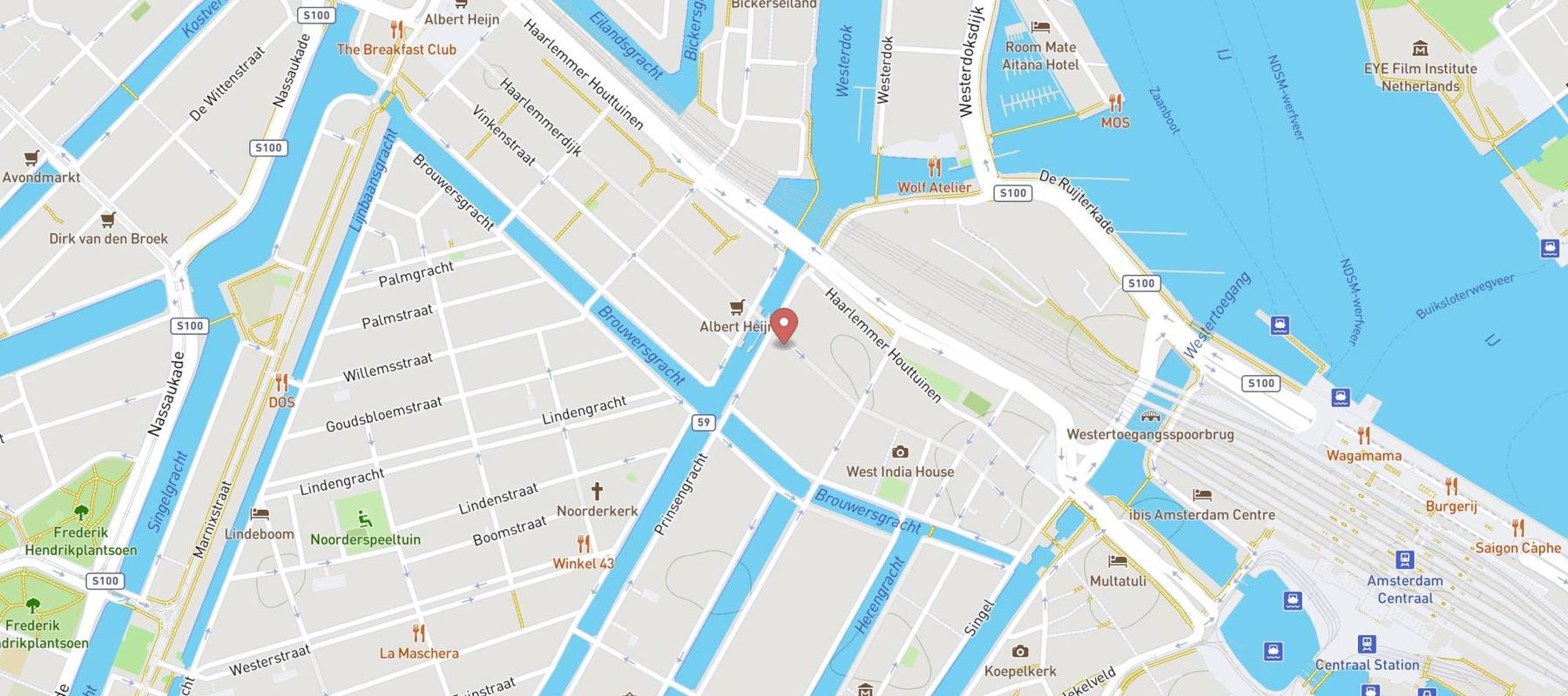 Ekoplaza Foodmarqt Haarlemmerstraat map