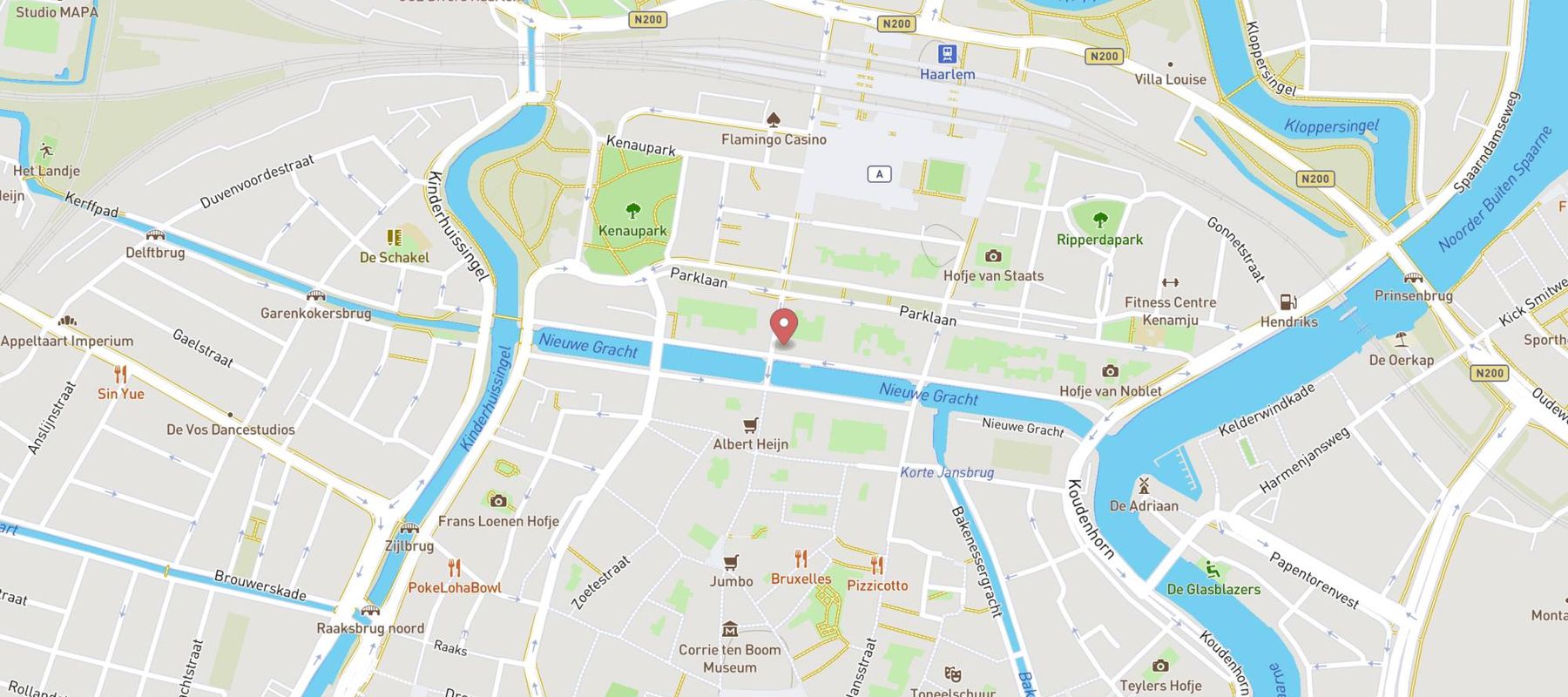 Volkslust Haarlem map