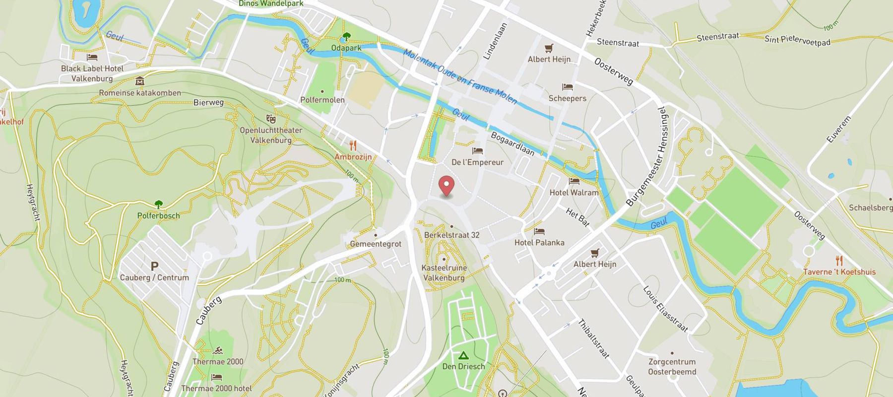 El Castillo map