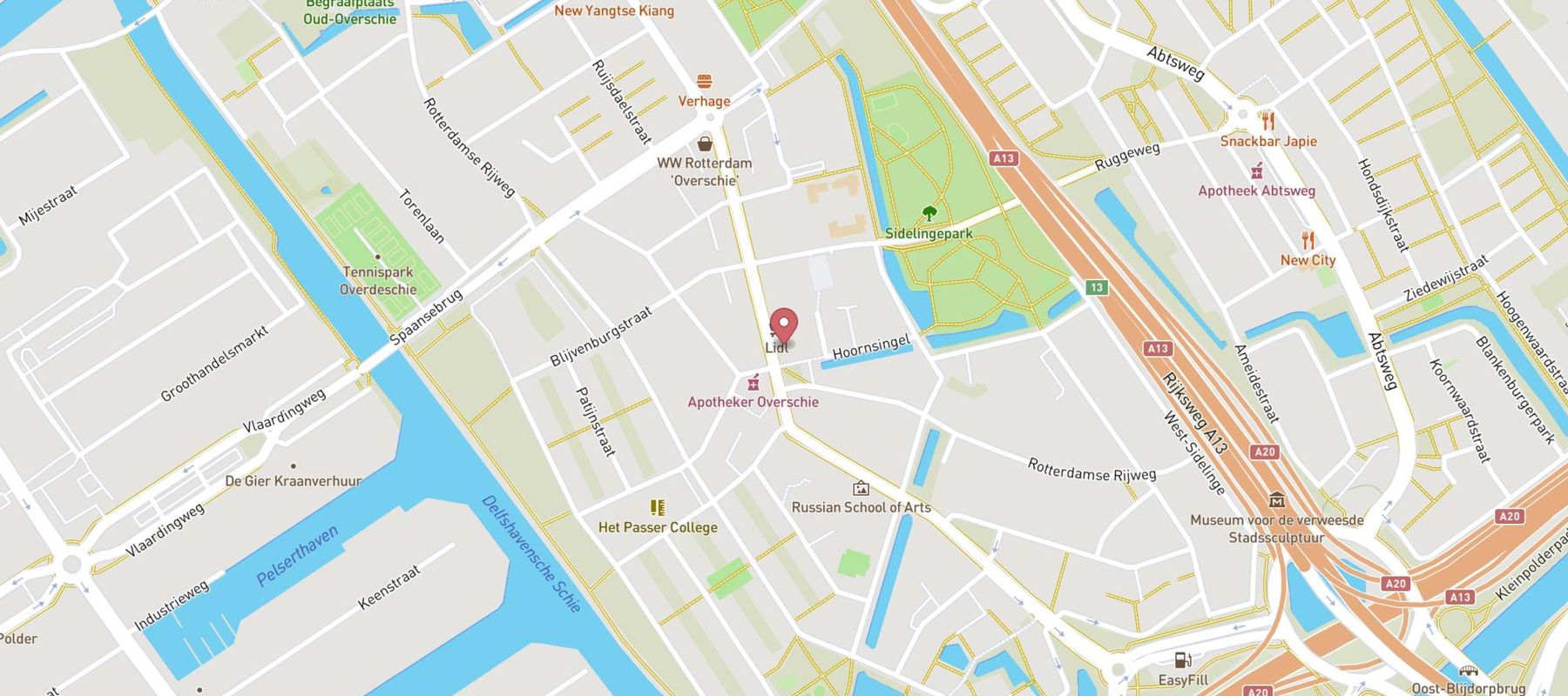 HEMA map