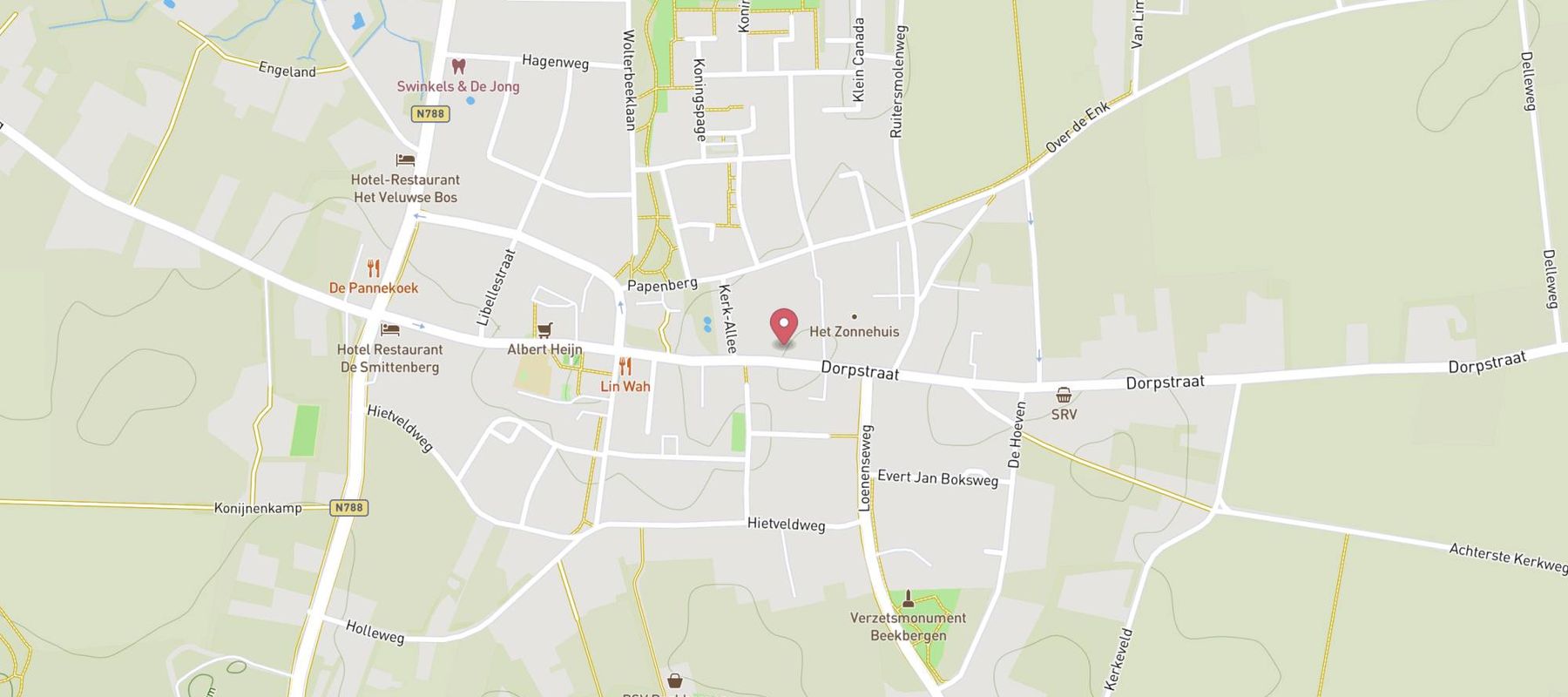 Tamoil Express Beekbergen map
