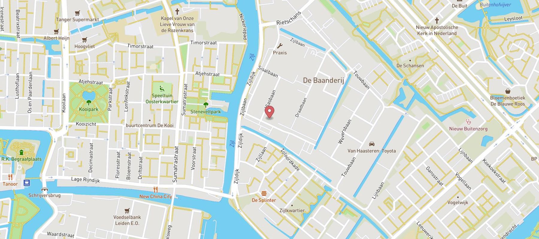 Karwei bouwmarkt Leiderdorp map