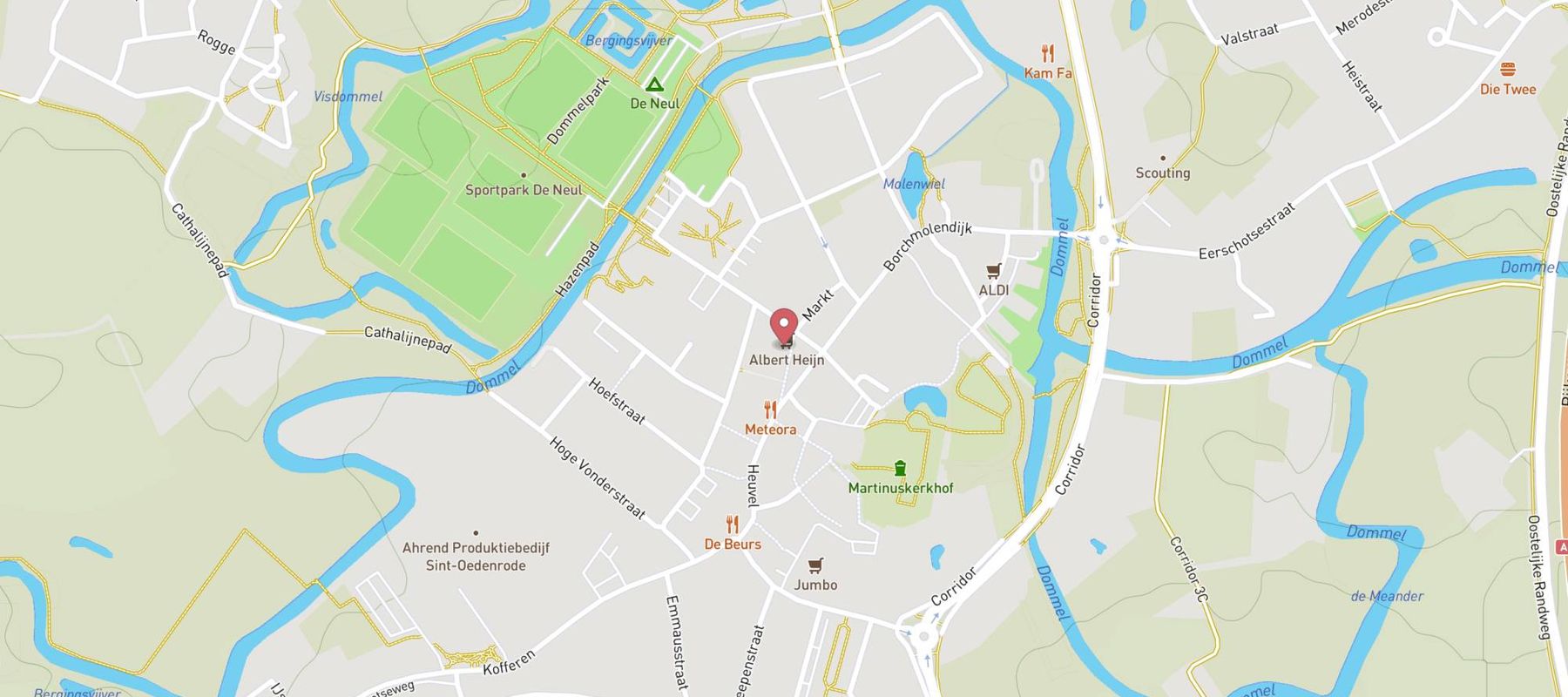 Pearle Opticiens Sint-Oedenrode map