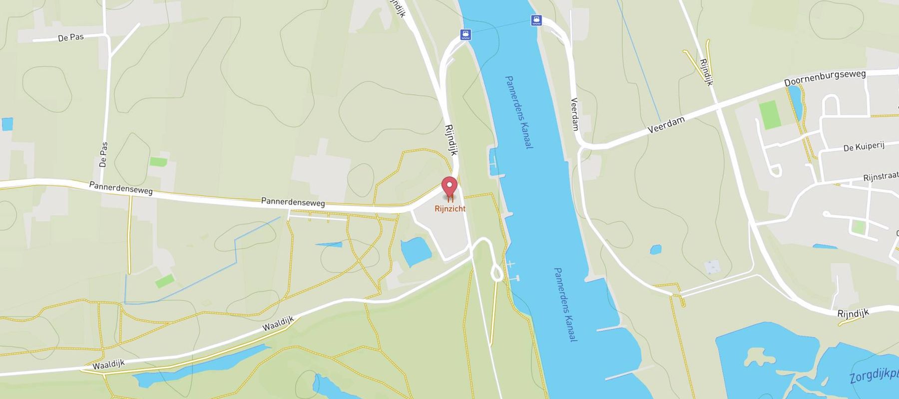 Restaurant Rijnzicht map