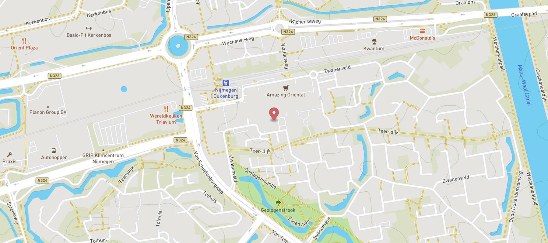 Kruidvat map