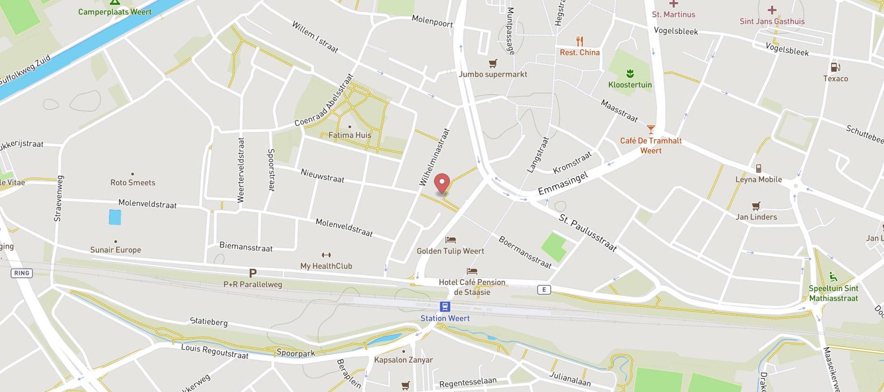 Restaurant MARREES map