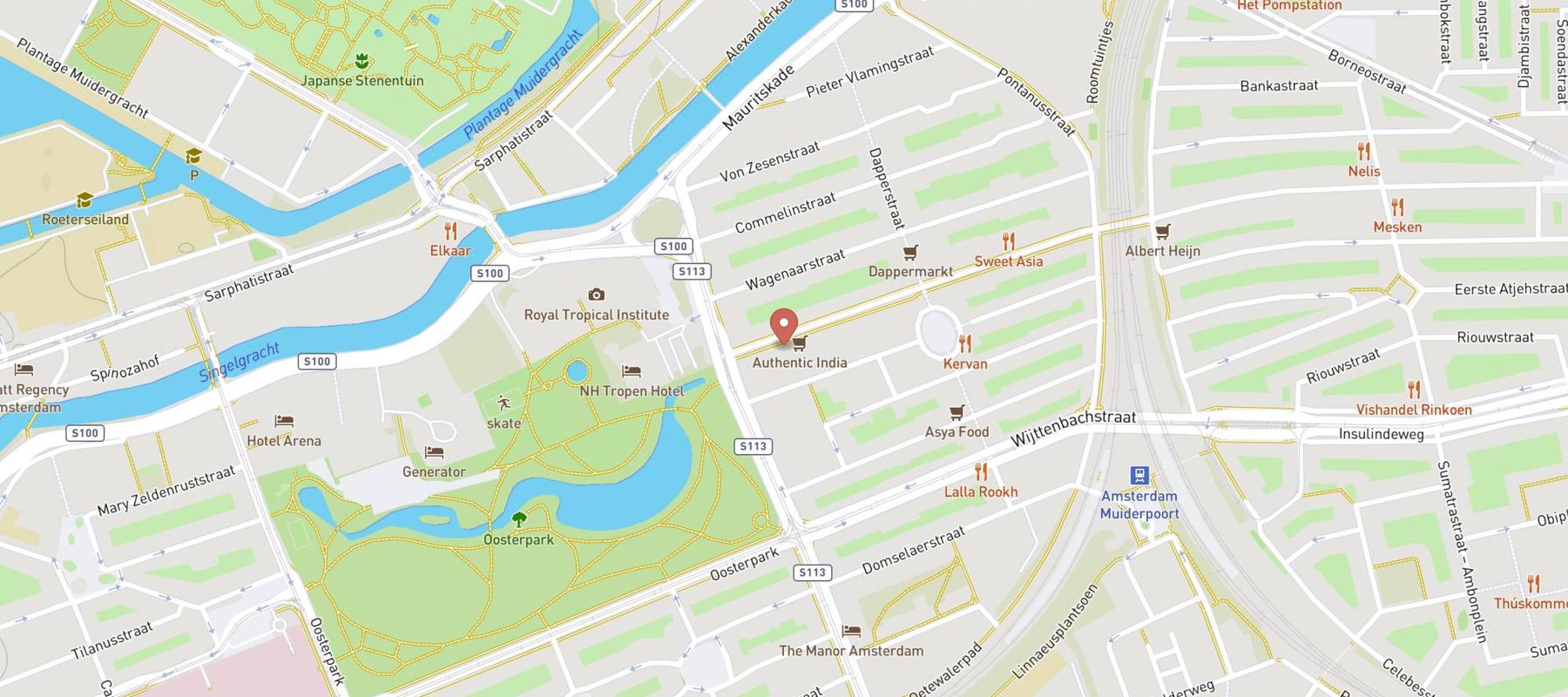 Papa Johns Pizza map