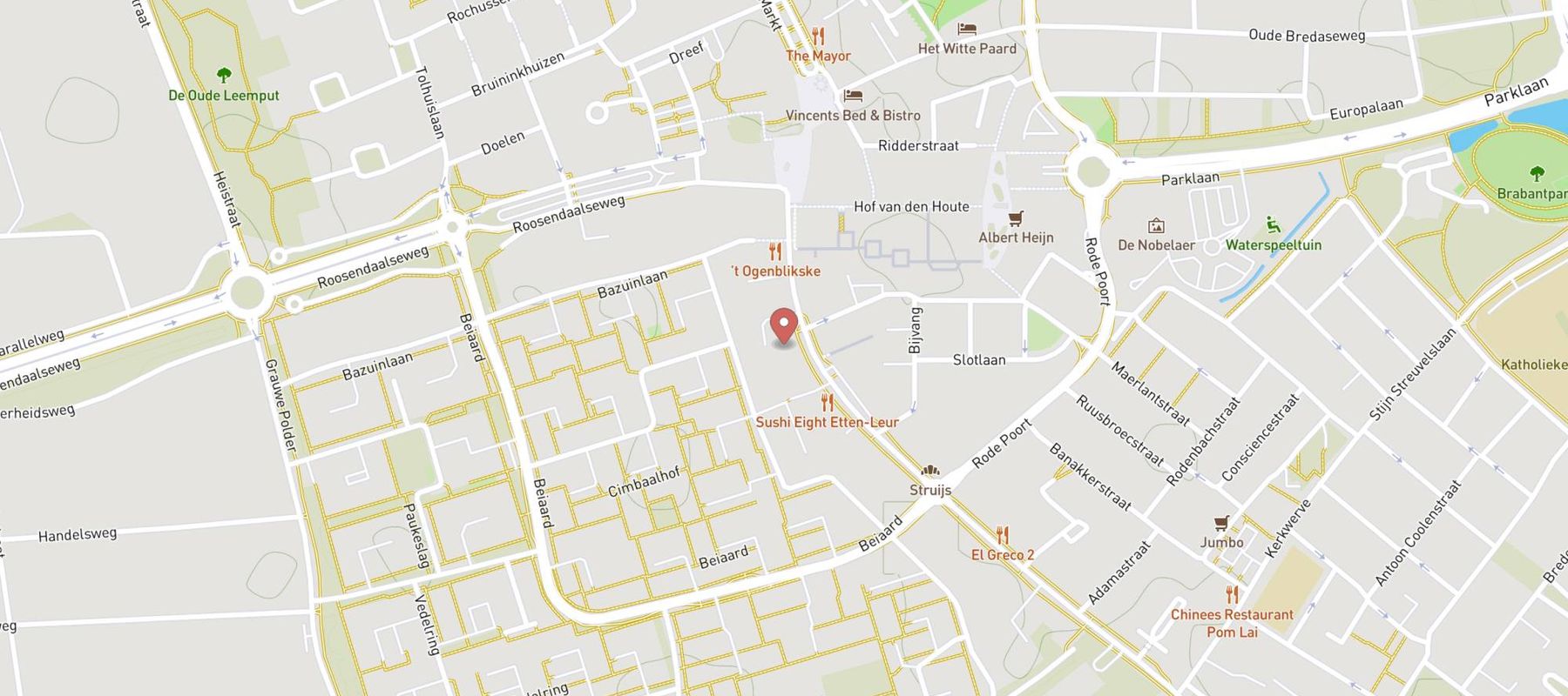 Petits Saveurs map