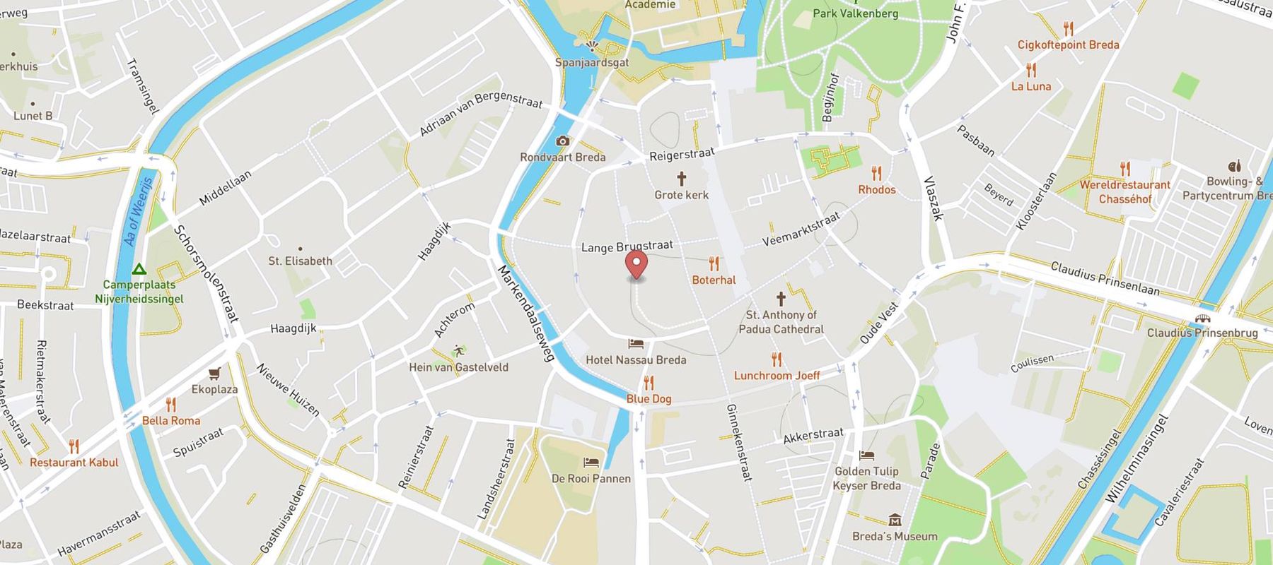 Bershka map