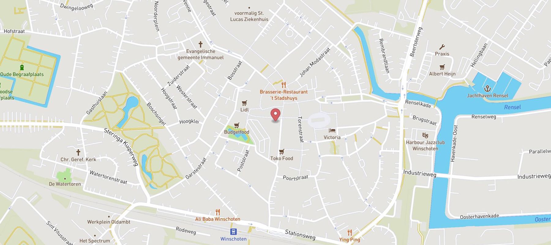 Bakker Bart Winschoten map