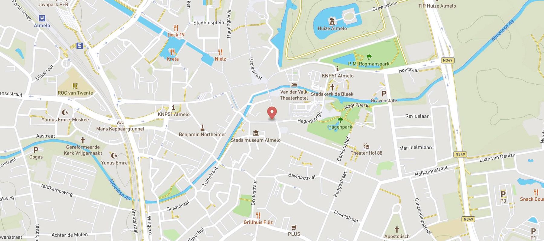 Gastrobar 1910 map