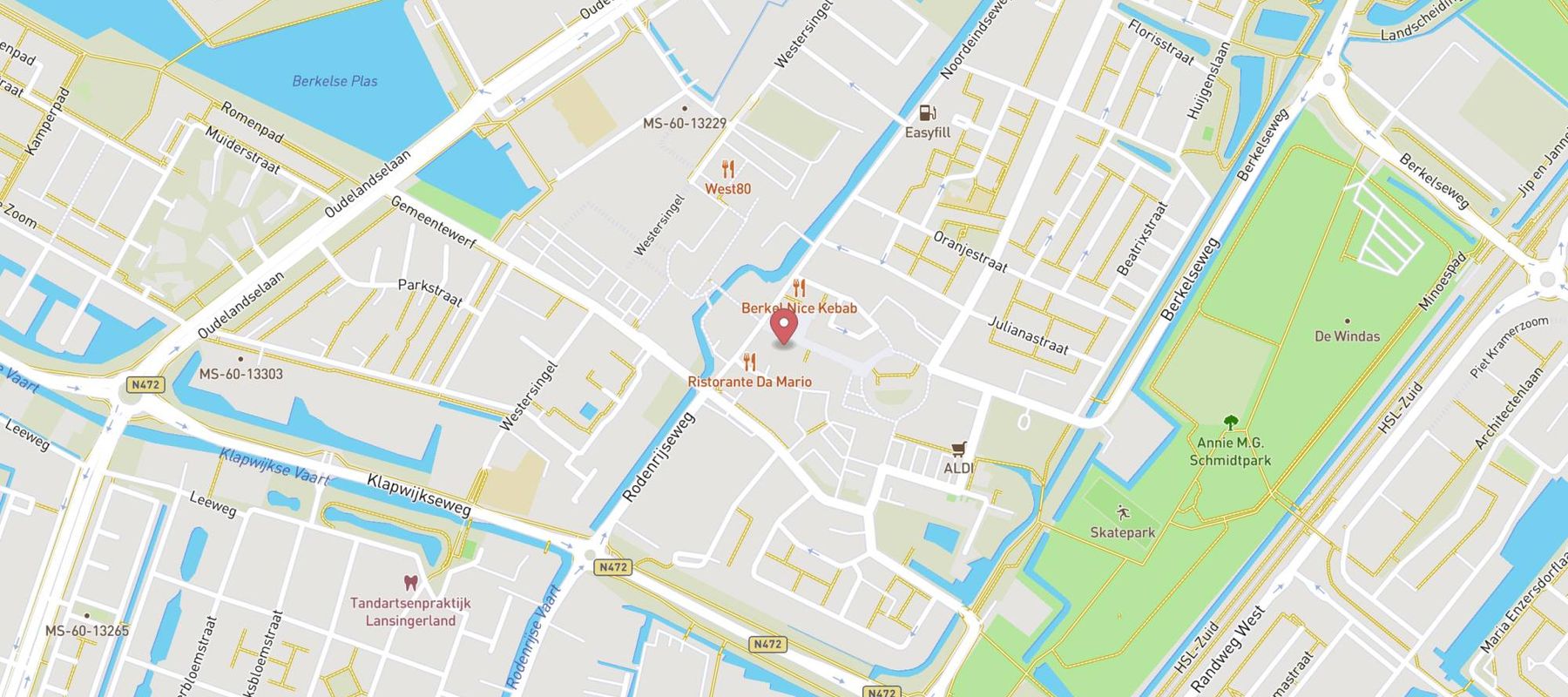 Expert Berkel & Rodenrijs map