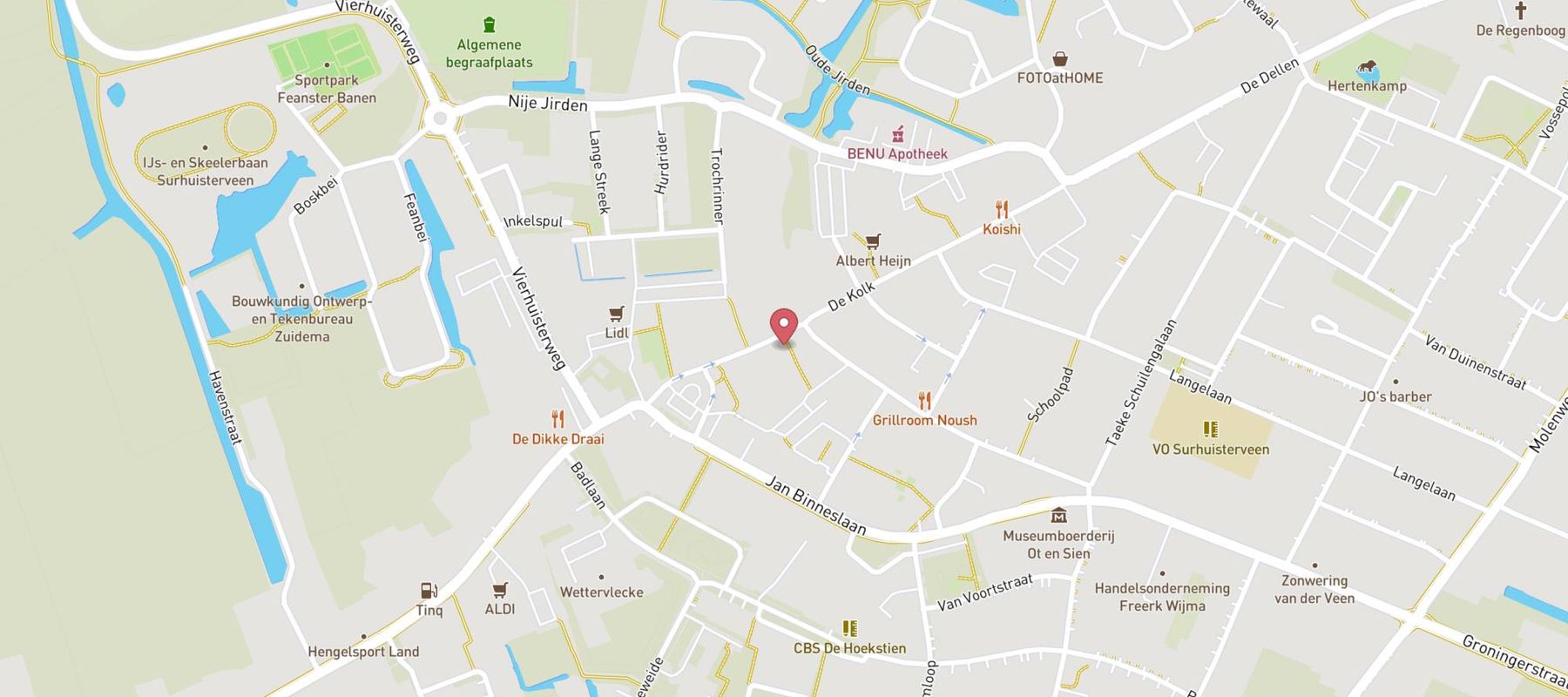 Expert Surhuisterveen map