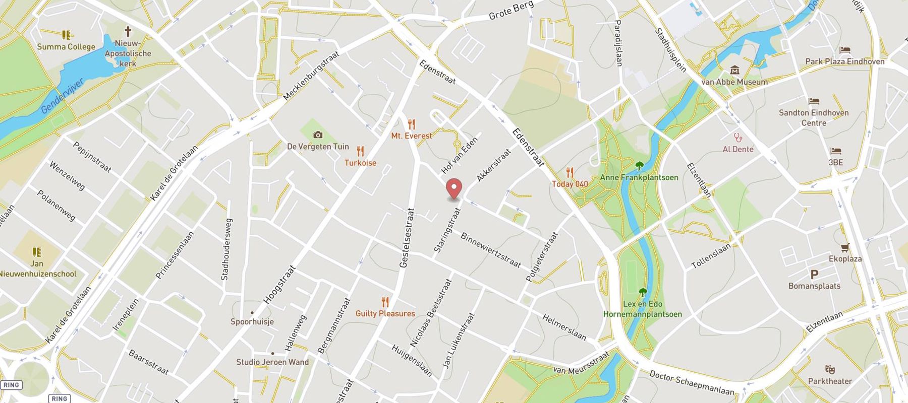 Restaurant Sala Thai Eindhoven map