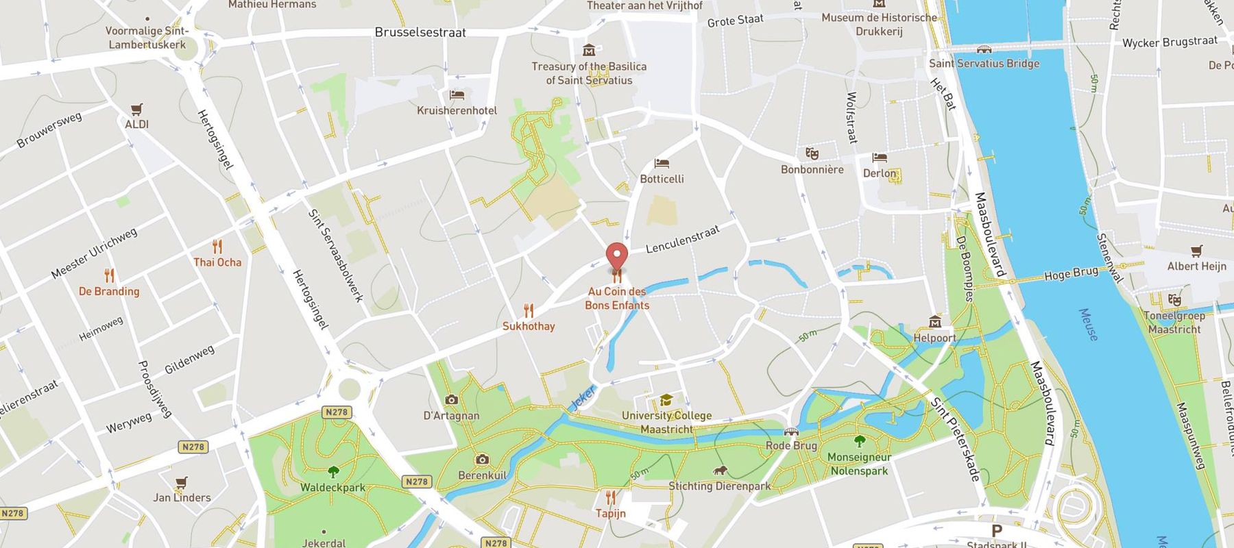 Au Coin Des Bons Enfants map