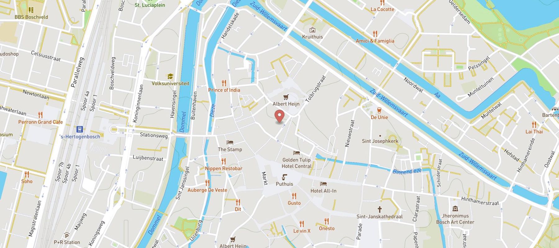 ANWB winkel Den Bosch map