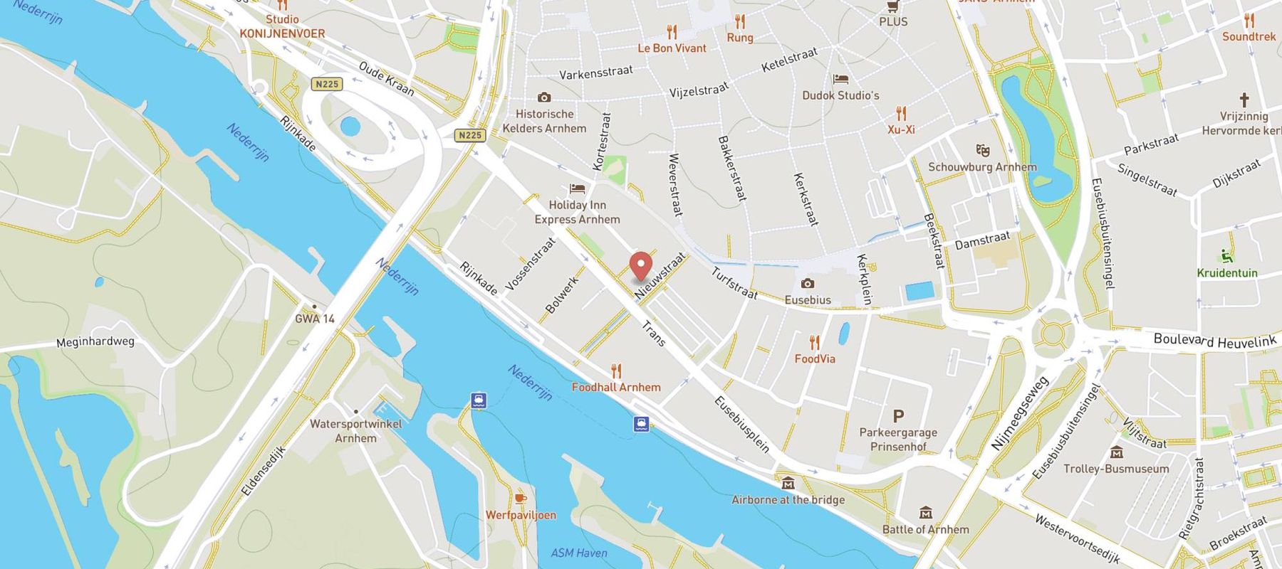 Action Arnhem map