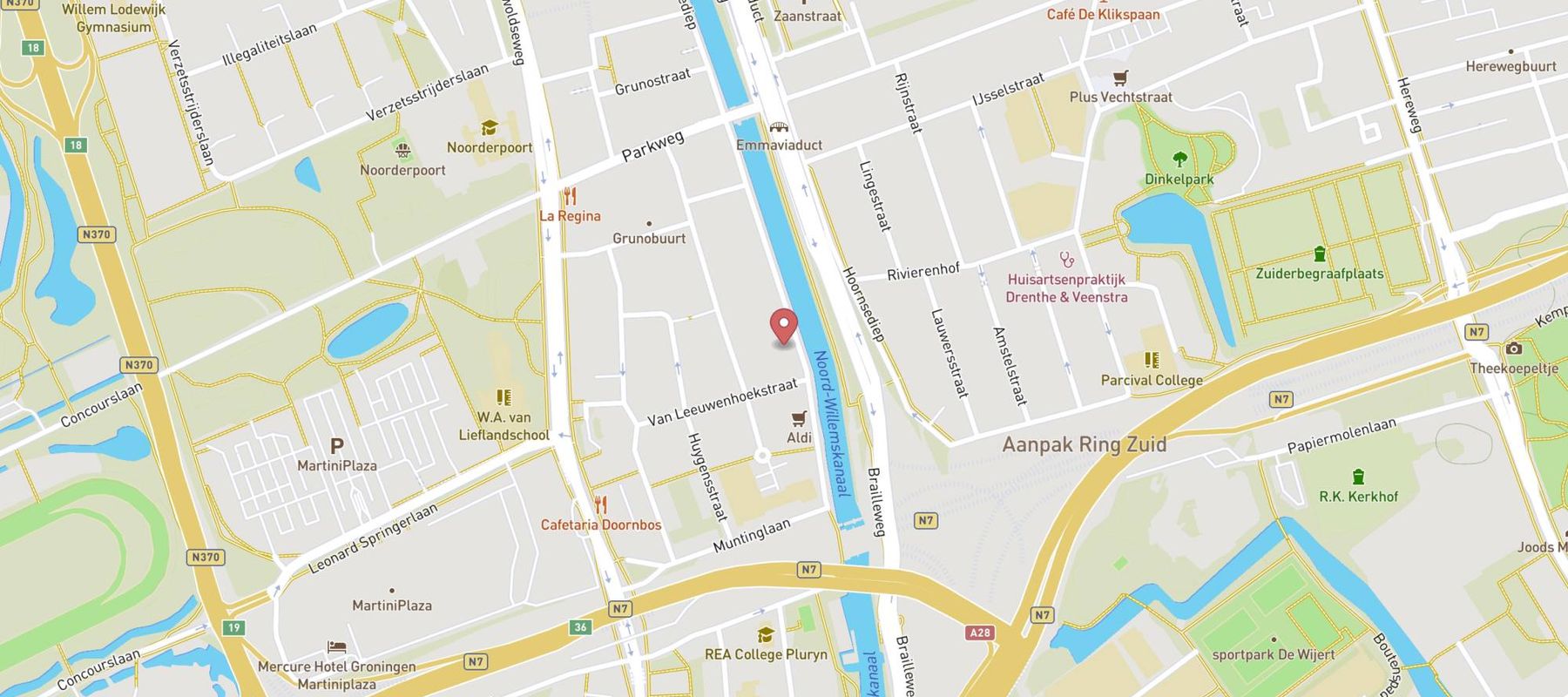 Action Groningen map