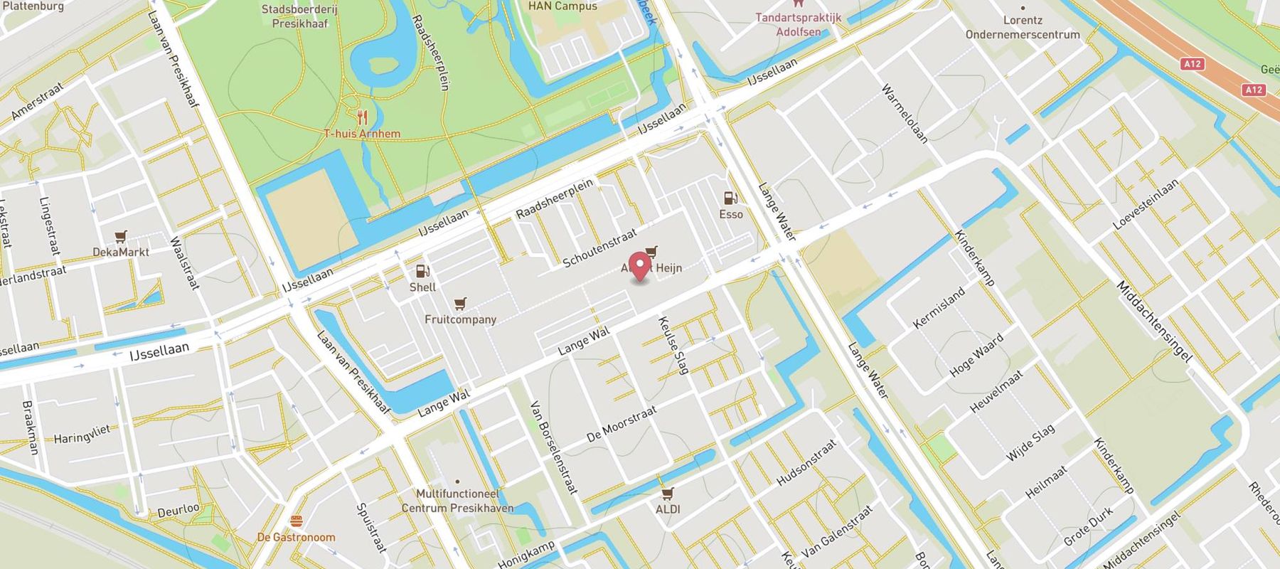 C&A map