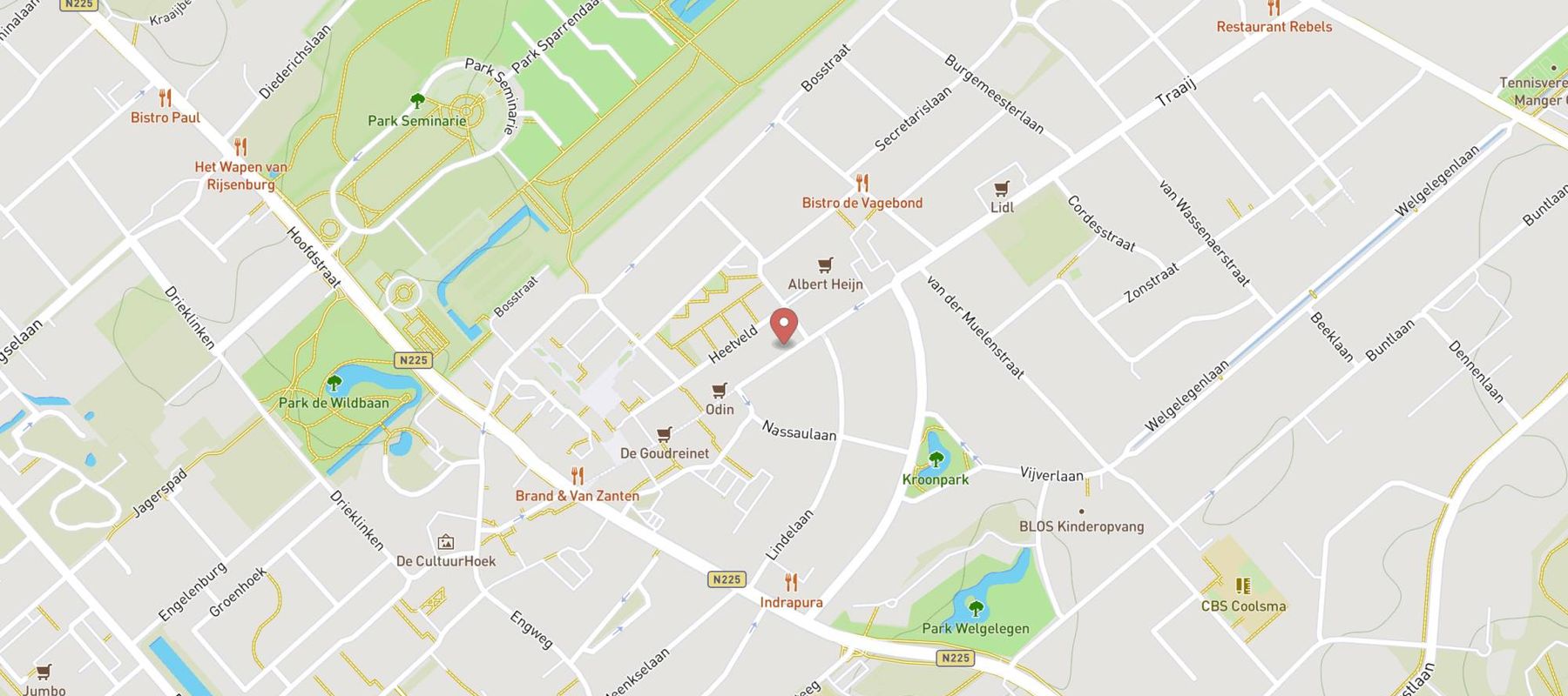 Pearle Opticiens Driebergen-Rijsenburg map