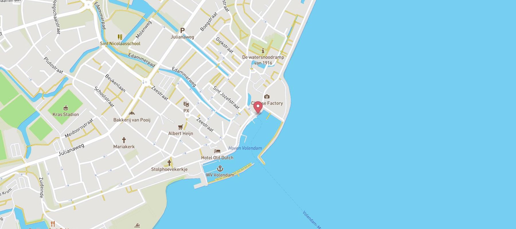 Rederij Volendam Marken Express map