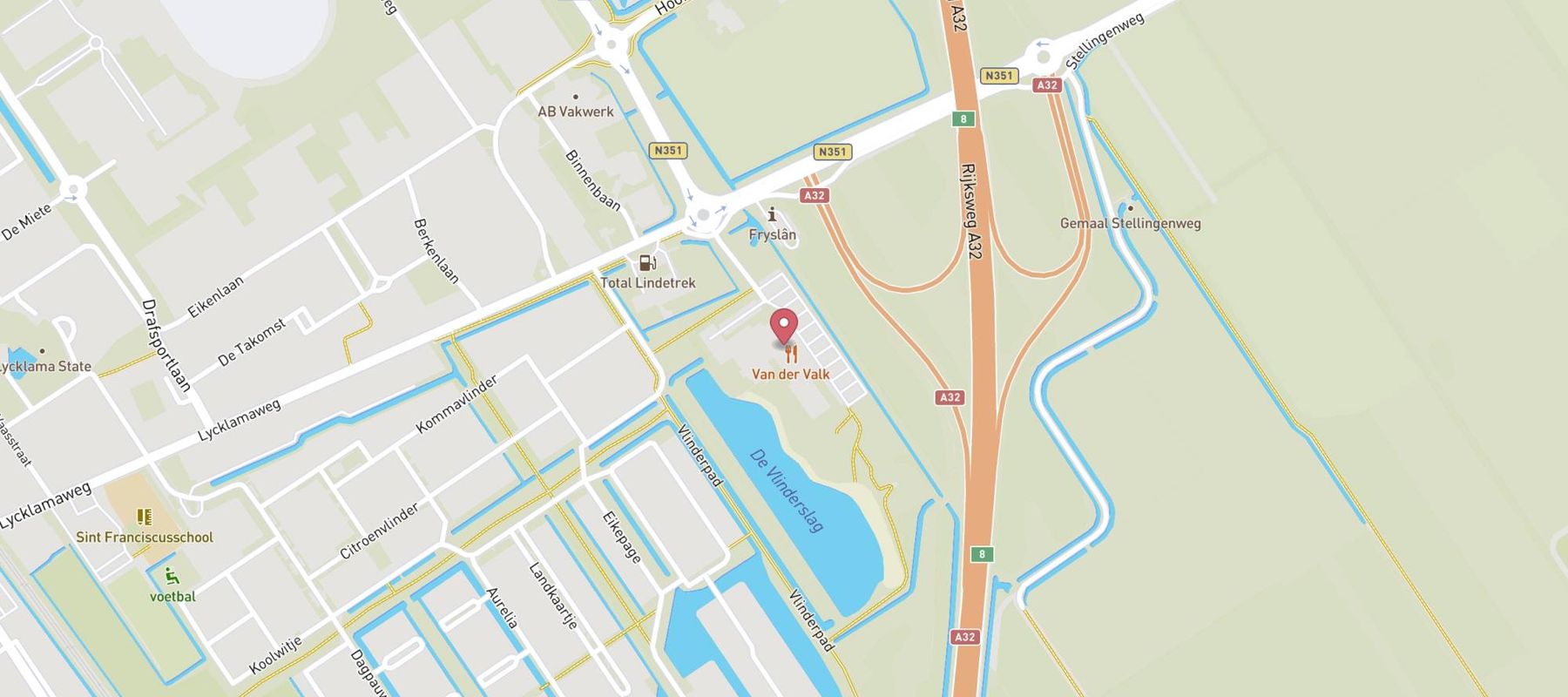 Van der Valk Hotel Wolvega - Heerenveen map