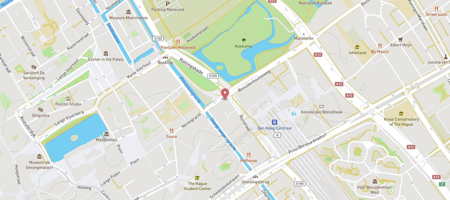 SPAR Den Haag Centraal map