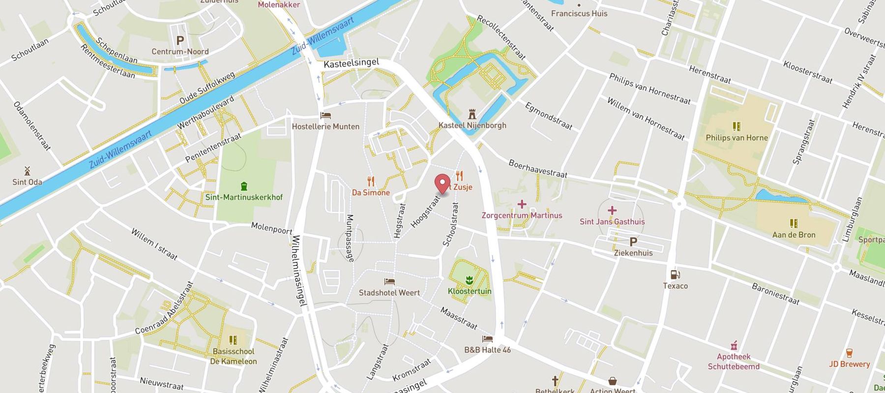 Restaurant Flavours map