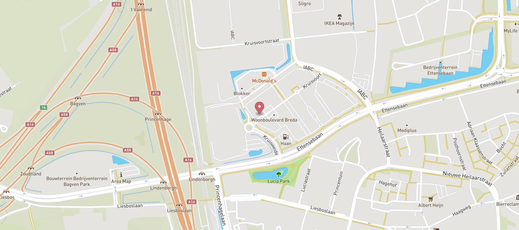 Leen Bakker map