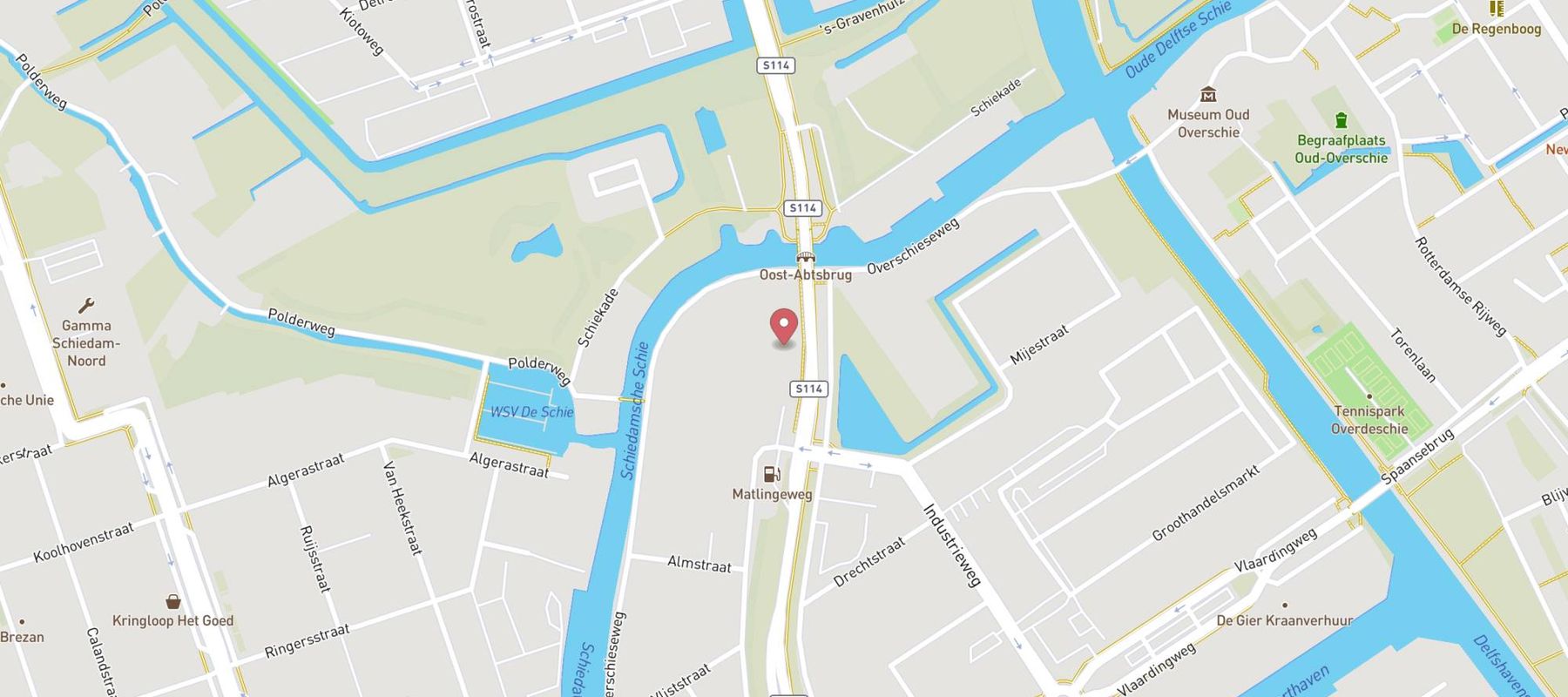 Bo-rent Rotterdam map