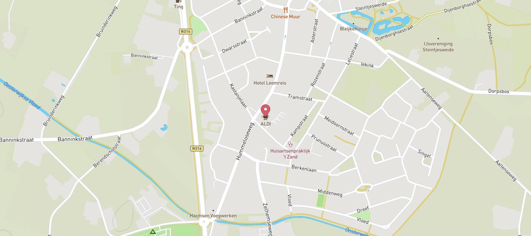 ALDI map