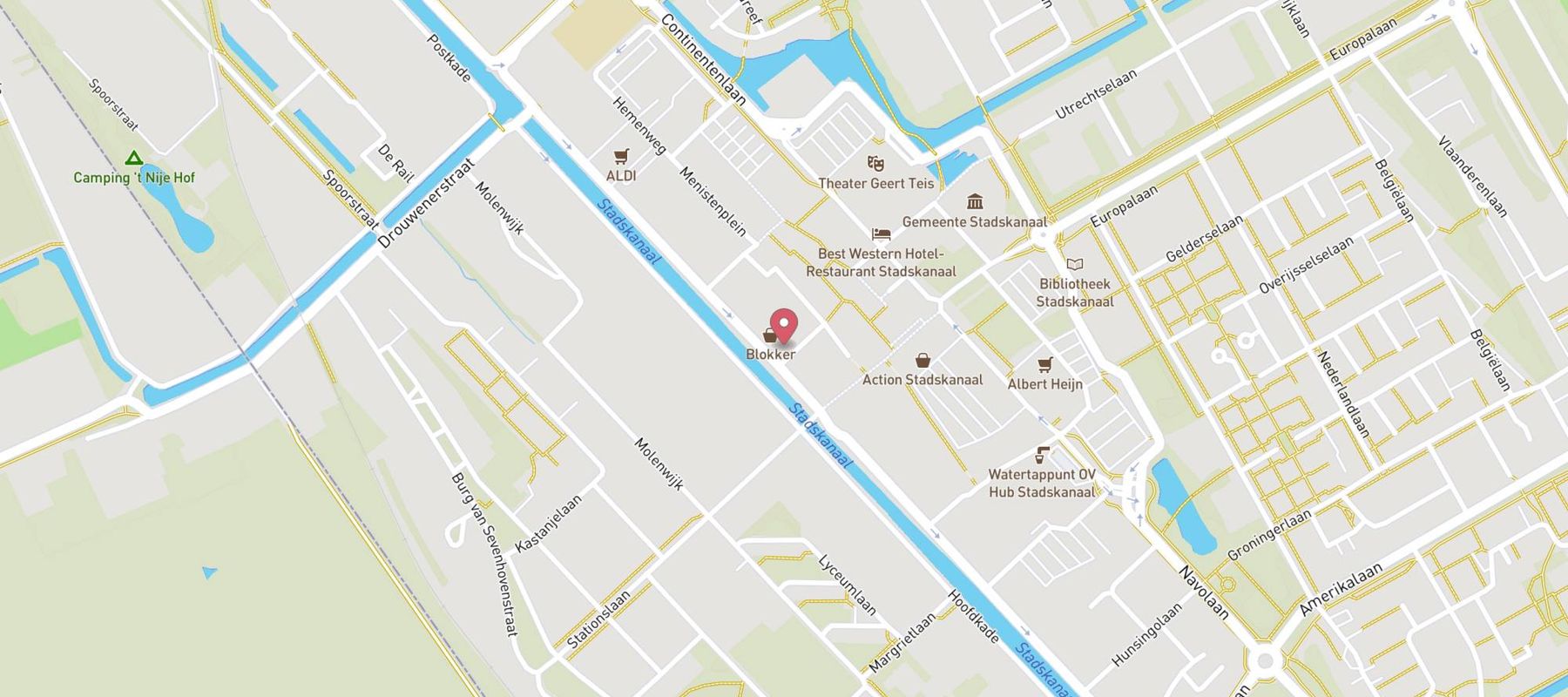 Trekpleister map