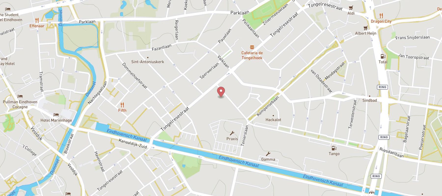Tamoil Express Eindhoven Konijnenburglaan map