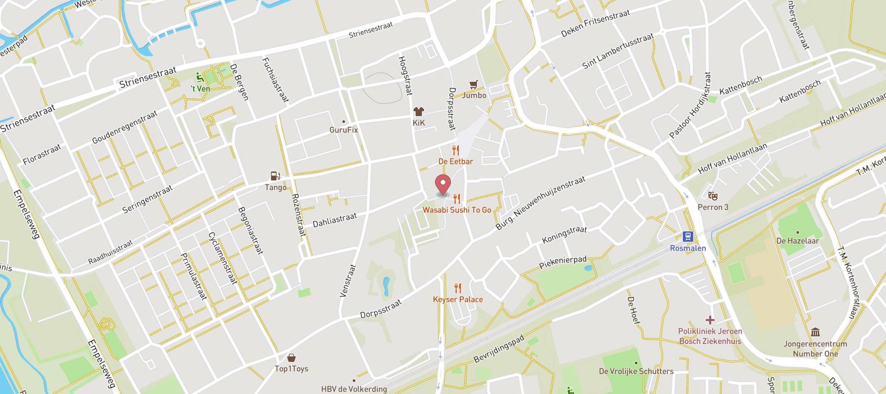 HEMA map