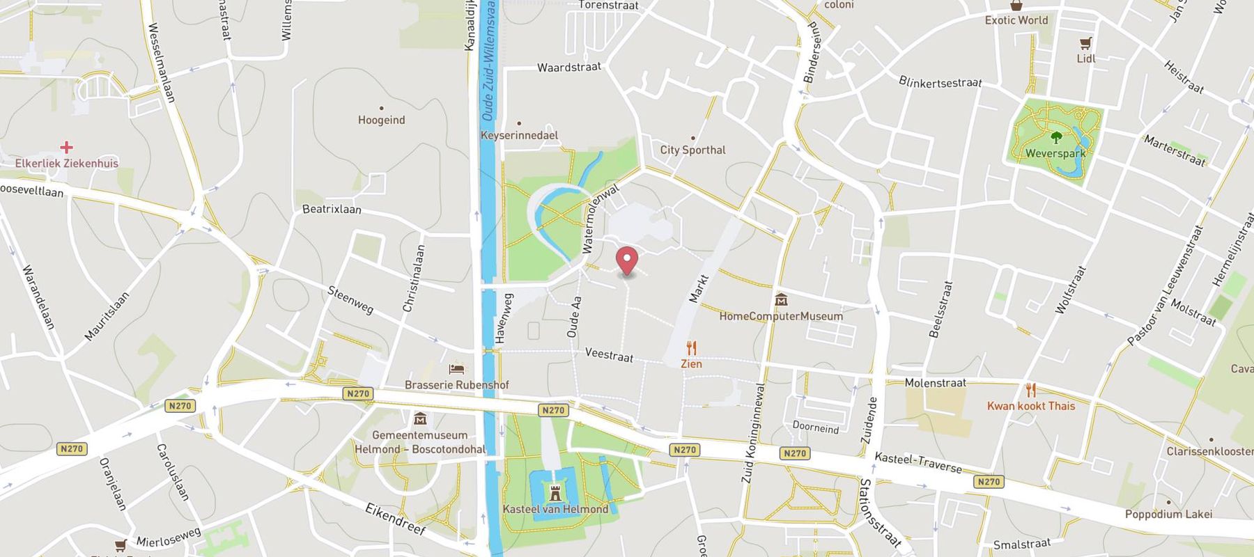 Van Uffelen Mode - Helmond map