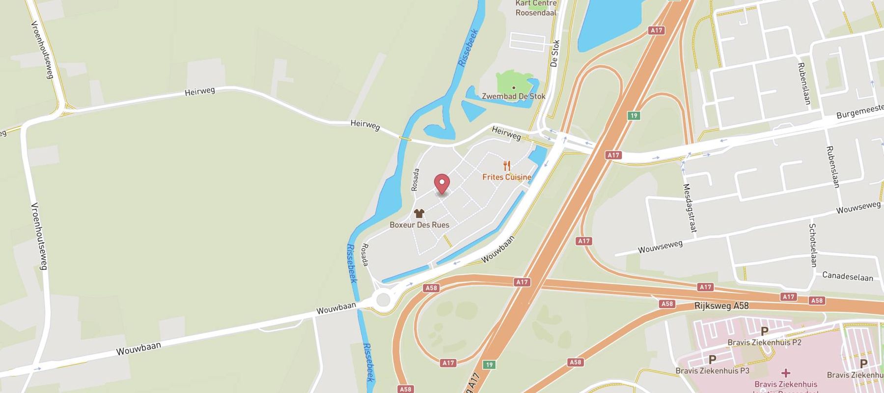 Triumph Lingerie Outlet - Roosendaal map